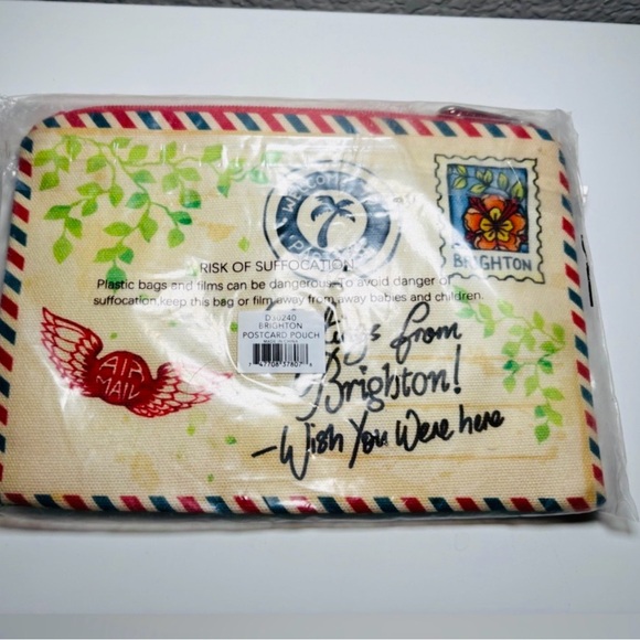 Brighton Post Card Pouch NWT - Picture 4 of 15